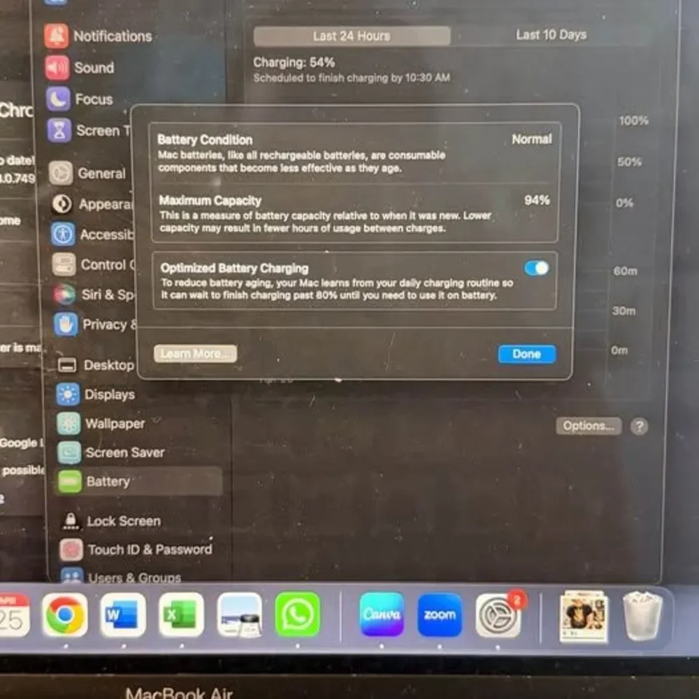 Apple MacBook Air 13-Inch Laptop Space Gray | M1 Chip 8GB Memory 256GB SSD